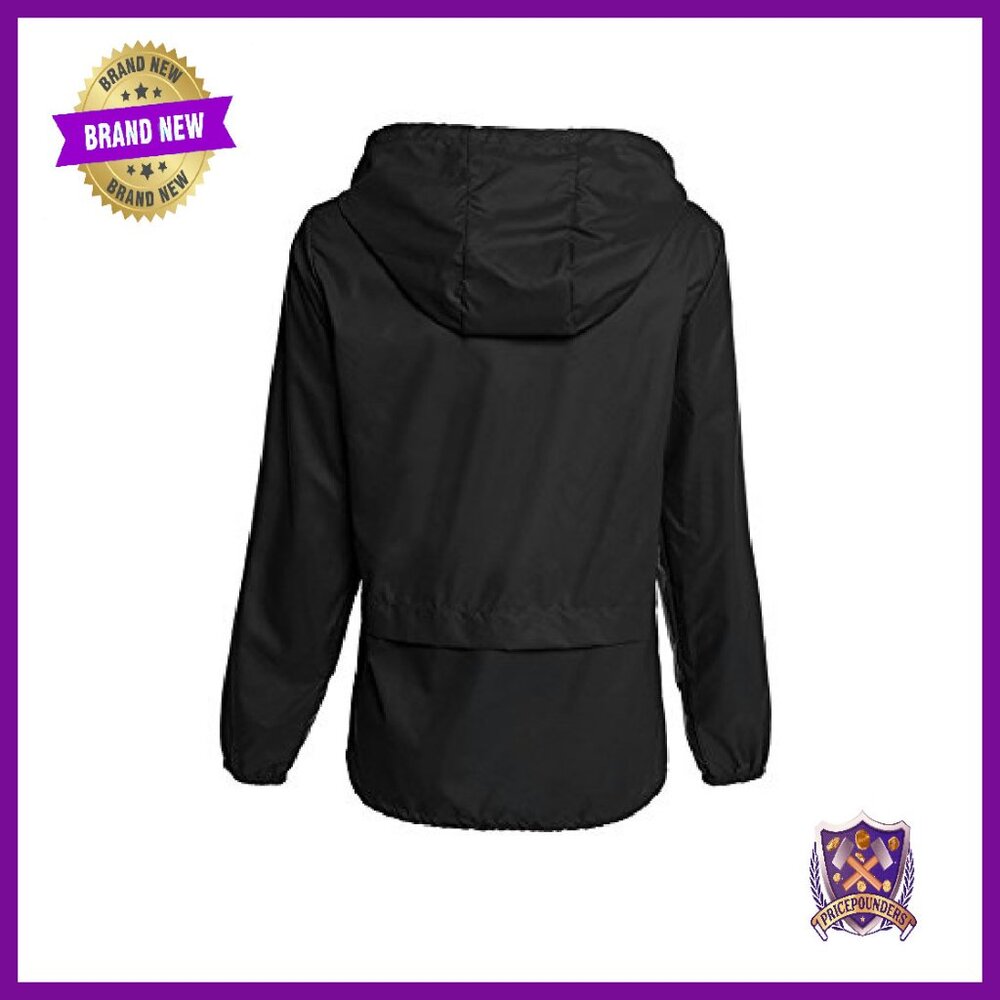 Lightweight Waterproof Packable Rain Jacket Hoode… - image 5